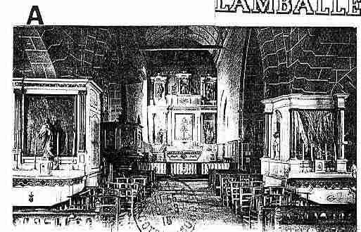 Ville de LAMBALLE Carte postale ancienne